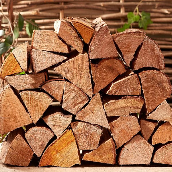 Hardwood Firewood Logs 15KG - Kiln Dried - Large Chunky 40L Net, 25cm Long, Perfect for Log Burners,Open Fire Stoves, Fire Pits, Pizza Ovens Fast Delivery - Image 6