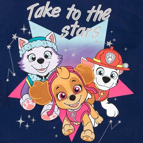 Paw Patrol Girls Skye and Everest Pyjamas - Image 5