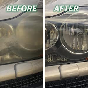 Headlight Kit Before & After