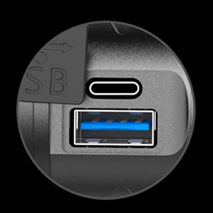 TYPE C INPUT AND USB OUTPUT