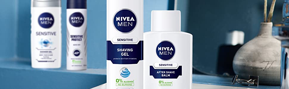 nivea men sensitive range