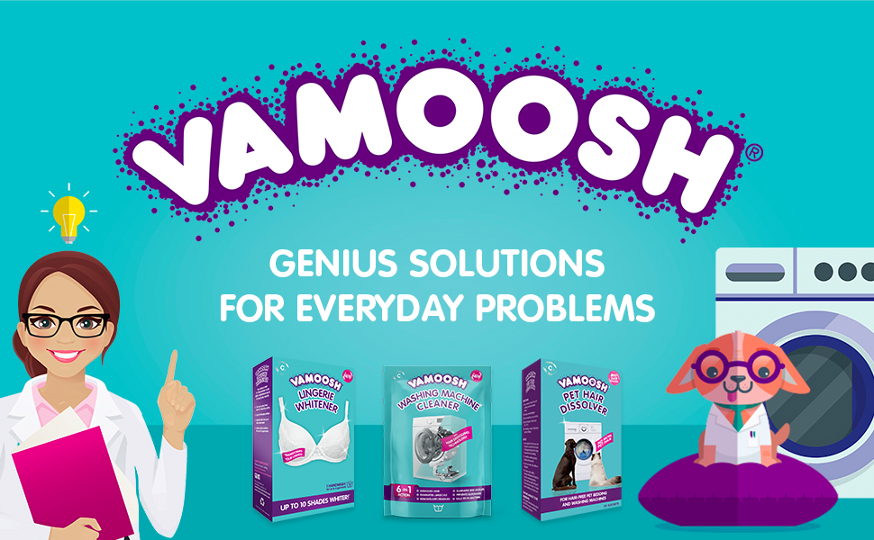 vamoosh GENIUS LAUNDRY PRODUCTS