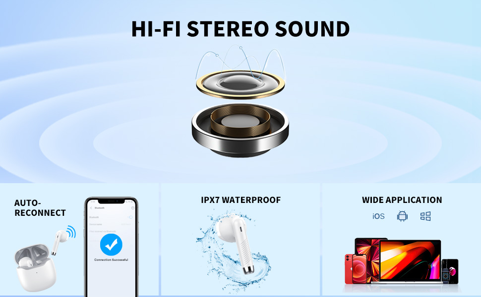  bluetooth earbudswireless headphones with microphone bluetooth earphones