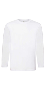 Fruit of the Loom Men&#39;s Super Premium Long Sleeve T-Shirt