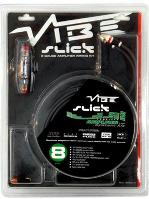 vibe audio slick wiring kit VSAWK8-V1 