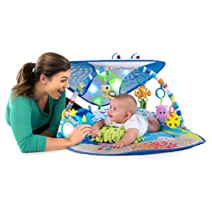 disney baby bright starts playmat play gym