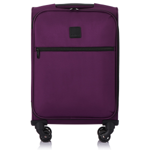 Ultra Lite Mulberry Suitcase Front Pocket