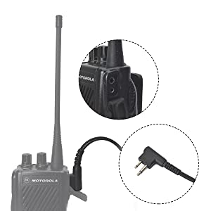  Compatible With Baofeng UV-5R UV-82 BF-F8HP BF-888S Kenwood Walkie Talkie