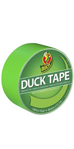 neon green duct tape