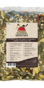 Parrot & Parakeet Friendly Food Seed & Nut Mix