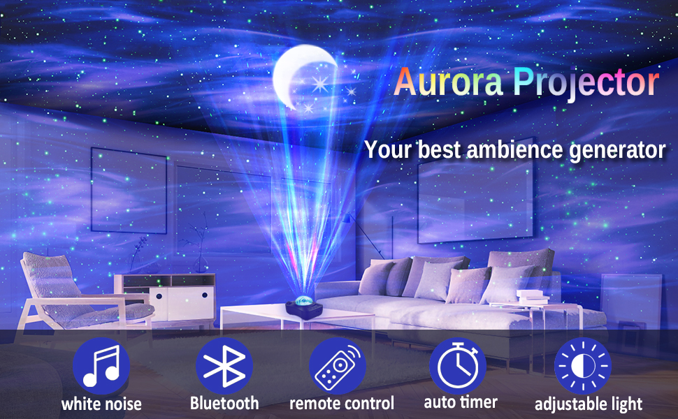 aurora star projector