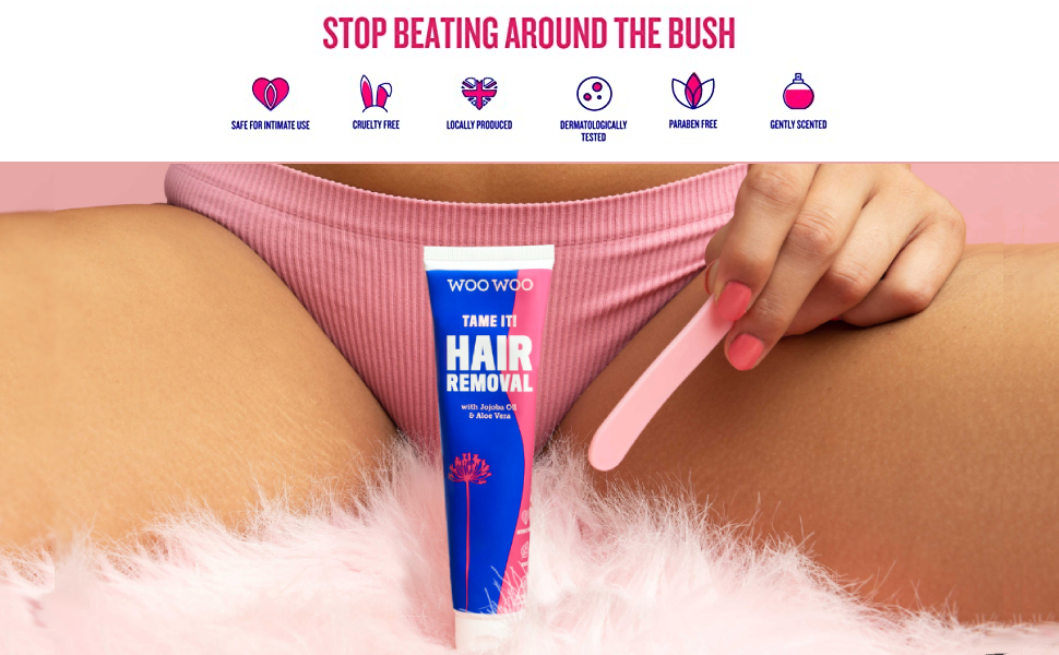 WooWoo tame it intimate hair removal