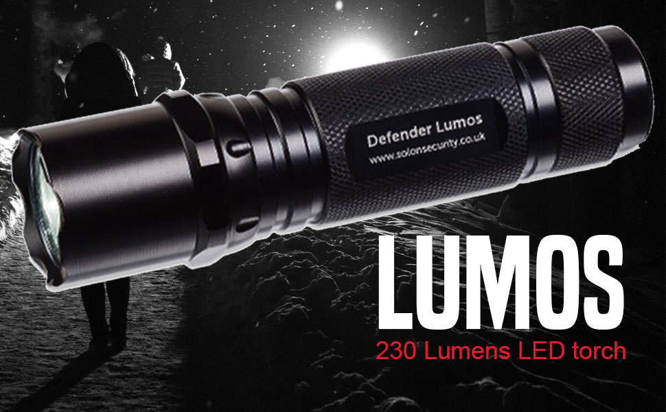 Defender LED LUMOS Torch | Waterproof High Powered CREE chip LED Torch | Police Issue