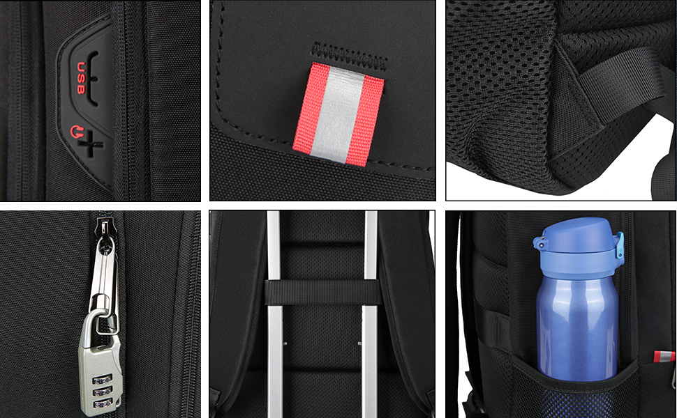 Backpack details: 