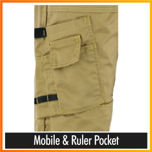 Mobile & Ruler Pocket