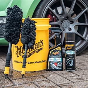 Meguiar's Supreme Microfibre Wheel Brushes