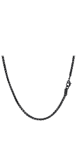 3mm Mens Chains Necklace