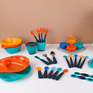 kids toddler dinnertime cutlery