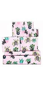 xmas black plant plant lady cactus pink th cards men boys bag kraft girls blue kids gold wedding