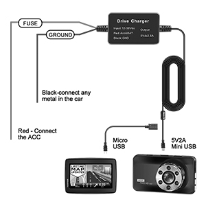 Dash Cam Hardwire Kit