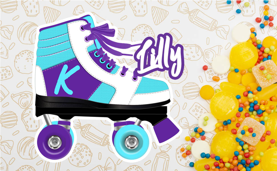 Kingdom GB Candy Lilly Roller Skates