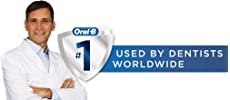 Oral-B Vitality white and clean electric rechargeable toothbrush powered by Braun