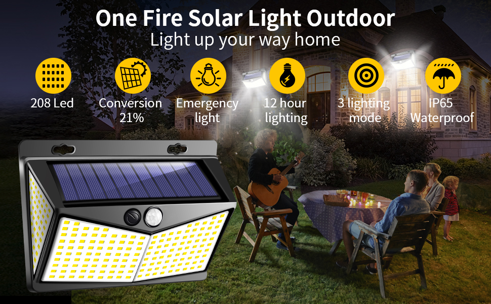 solar security lights