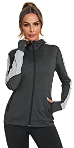 Zip Up Running Jacket