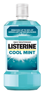 listerine antibacterial mouthwash