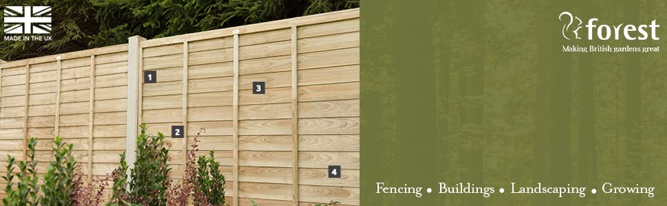 TPSUPER66PTR, Fence Panels, Pressure Treated Fence Panel, Fencing, 6x6, 6ft x 6ft fence panel, 1.8m