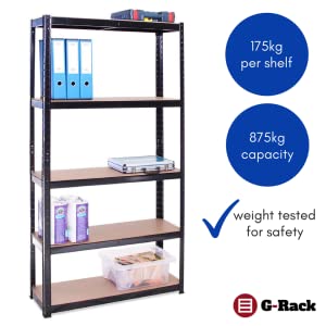 garage shelving units racking racks heavy duty shelves storage warehouse g-rack