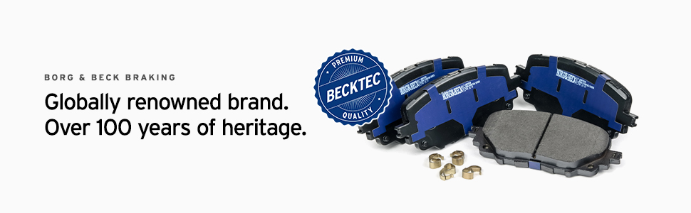 Borg & Beck Brake Pads, Shimmed Pads, BECKTEC, Brake Discs, Brake Shoes, Wheel Cylinders