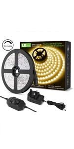 LE Warm White LED Strip Light Kit