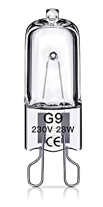 g9 halogen bulbs 28w