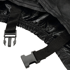 Elastic hems and windproof clip underneath