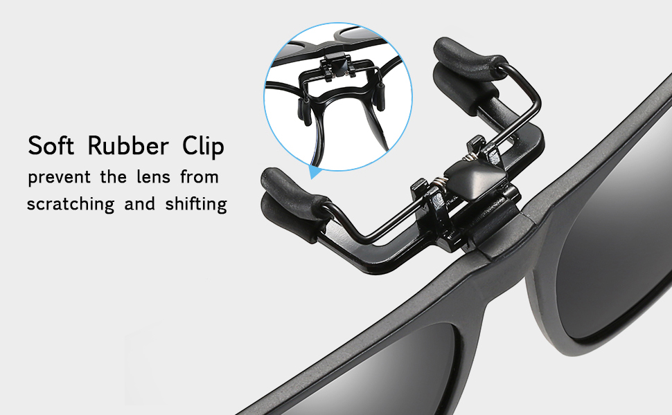 lightweight sunglasses clip