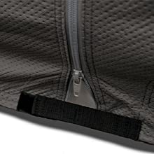 Motorhome cover zip and velcro