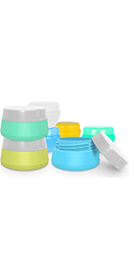 silicone travel bottles