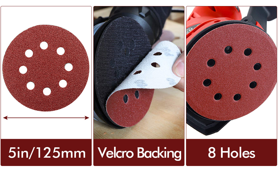 80Pcs Sanding Discs