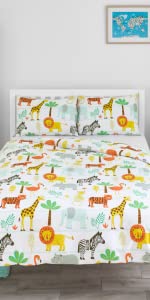 Safari adventure bedding 