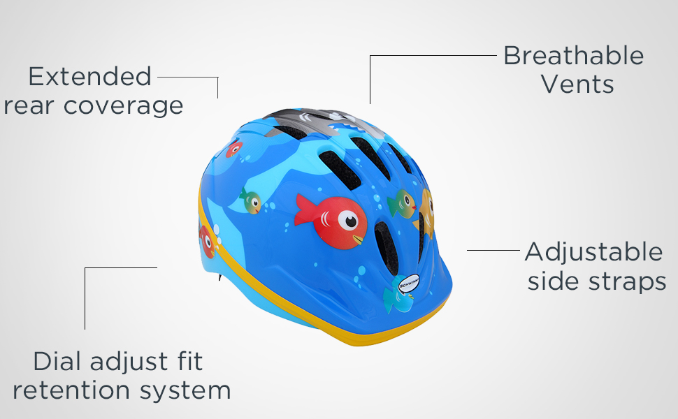 Schwinn Fish Toddler Helmet