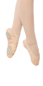 ballet leather dance shoes