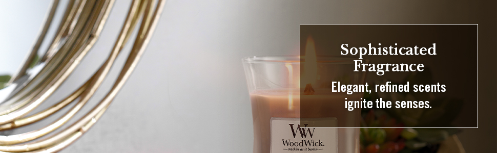large scented candles with Elegant, refined scents ignite the senses