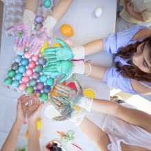 diy color painting ping pong balls