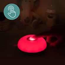 child sleep trainer aid led right light therapy nursery portable white noise toddlers light sound