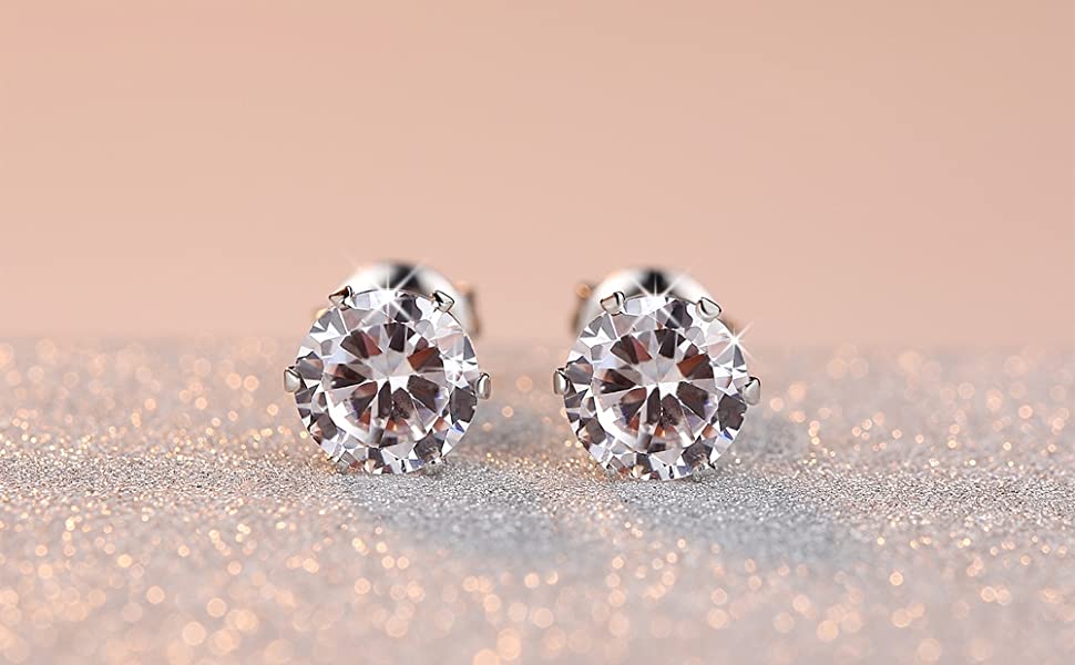 silver ball earringscartilage earringsjewellery for women earingings women silver ear studs