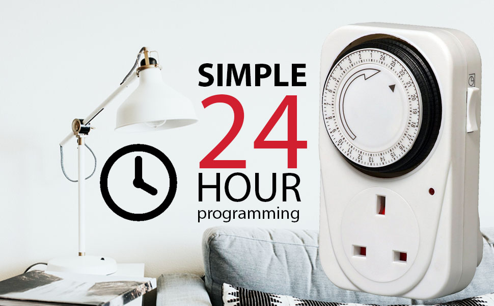 24 Hour Electrical Plug Timer