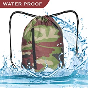 waterproof drawstring bag