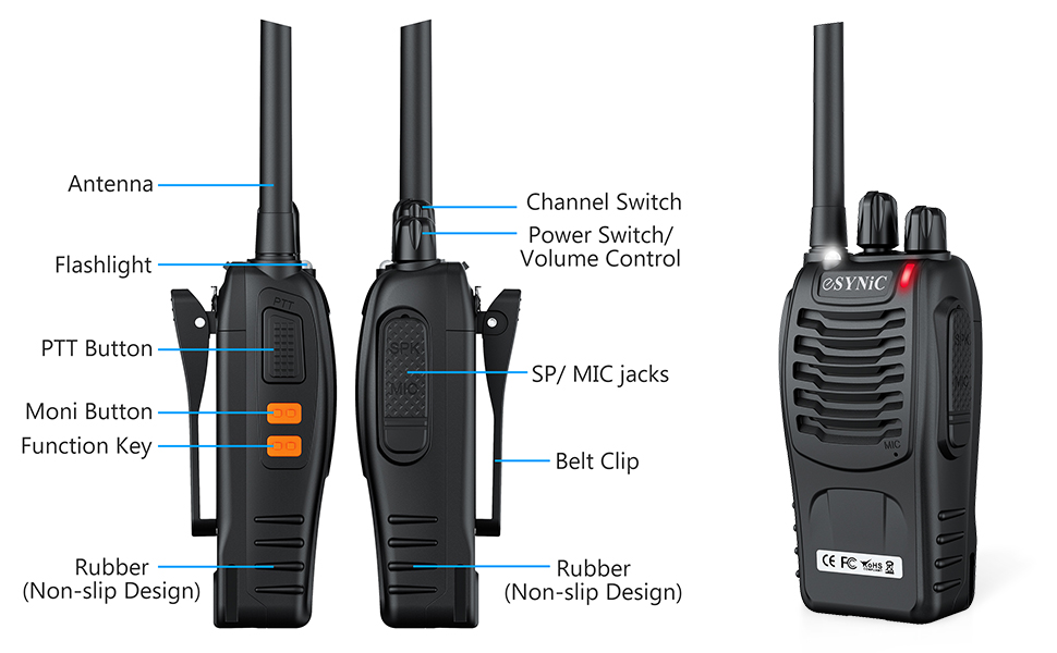 eSynic Walkie Talkie 