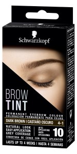 Schwarzkopf Dark Brown Brow Tint Comparison Chart 